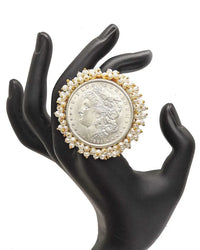 Classic Coin Ring- Handcrafted Jewellery from Dori