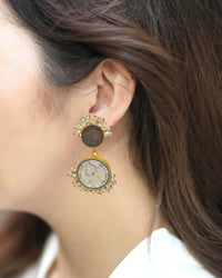 Coin Duo Earrings