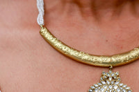 Noor Pearl Jadau Statement Necklace