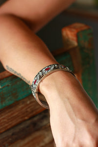 Rani Ruby Polki Cuff Bracelet