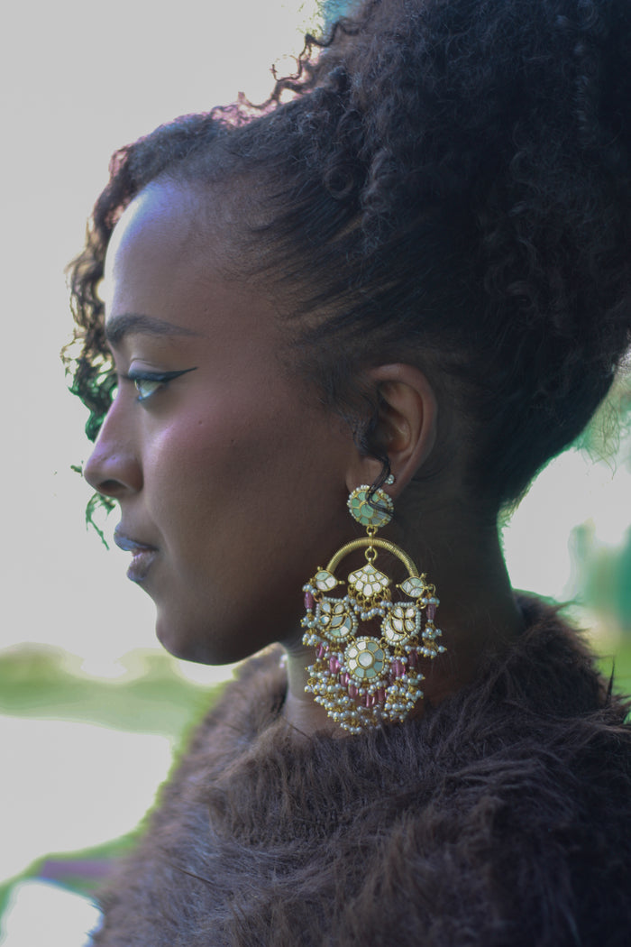 Gilded Raani Filigree Drops