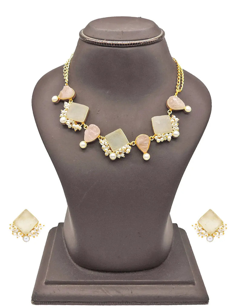 Malet Earrings and Necklacefrom Dori