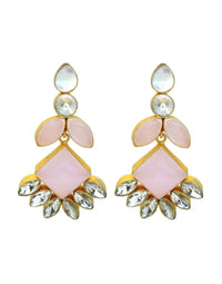 Rose Diamond Earrings- Handcrafted Jewellery from Dori