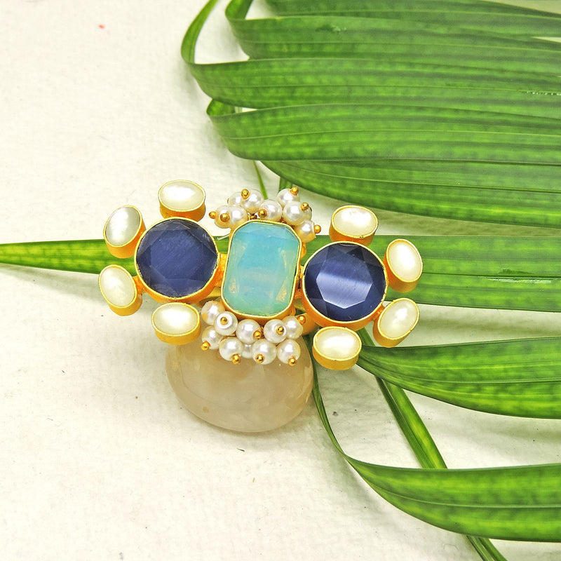 Tava Ring - Rings - Handcrafted Jewellery - Made in India - Dubai Jewellery, Fashion & Lifestyle - Dori