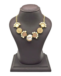 Coin & Pearl Necklace - Necklaces - Handcrafted Jewellery - Made in India - Dubai Jewellery, Fashion & Lifestyle - Dori