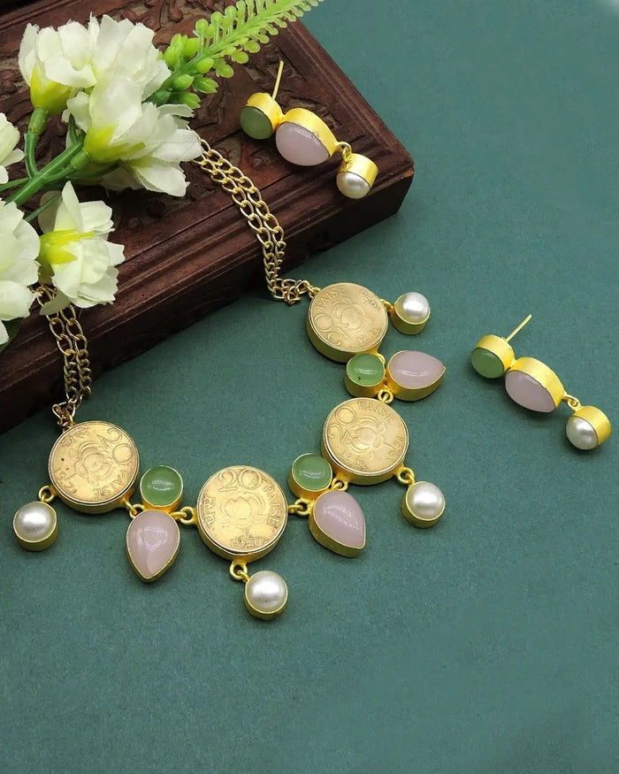 Ariana Necklace - Necklaces - Handcrafted Jewellery - Made in India - Dubai Jewellery, Fashion & Lifestyle - Dori